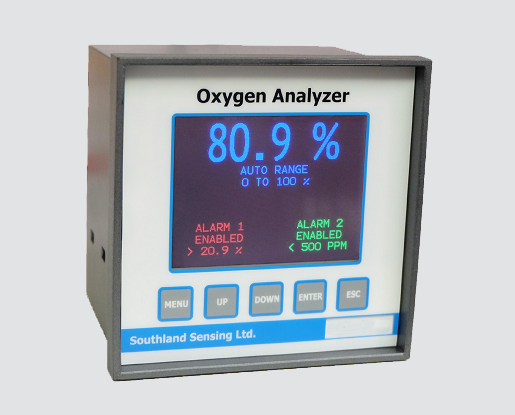 XRS-320D在线常量氧气分析仪1/4 DIN尺寸 氧传感器外置Online Percent Oxygen Analyzer, 1/4 DIN Package, Remote Sensor Hous
